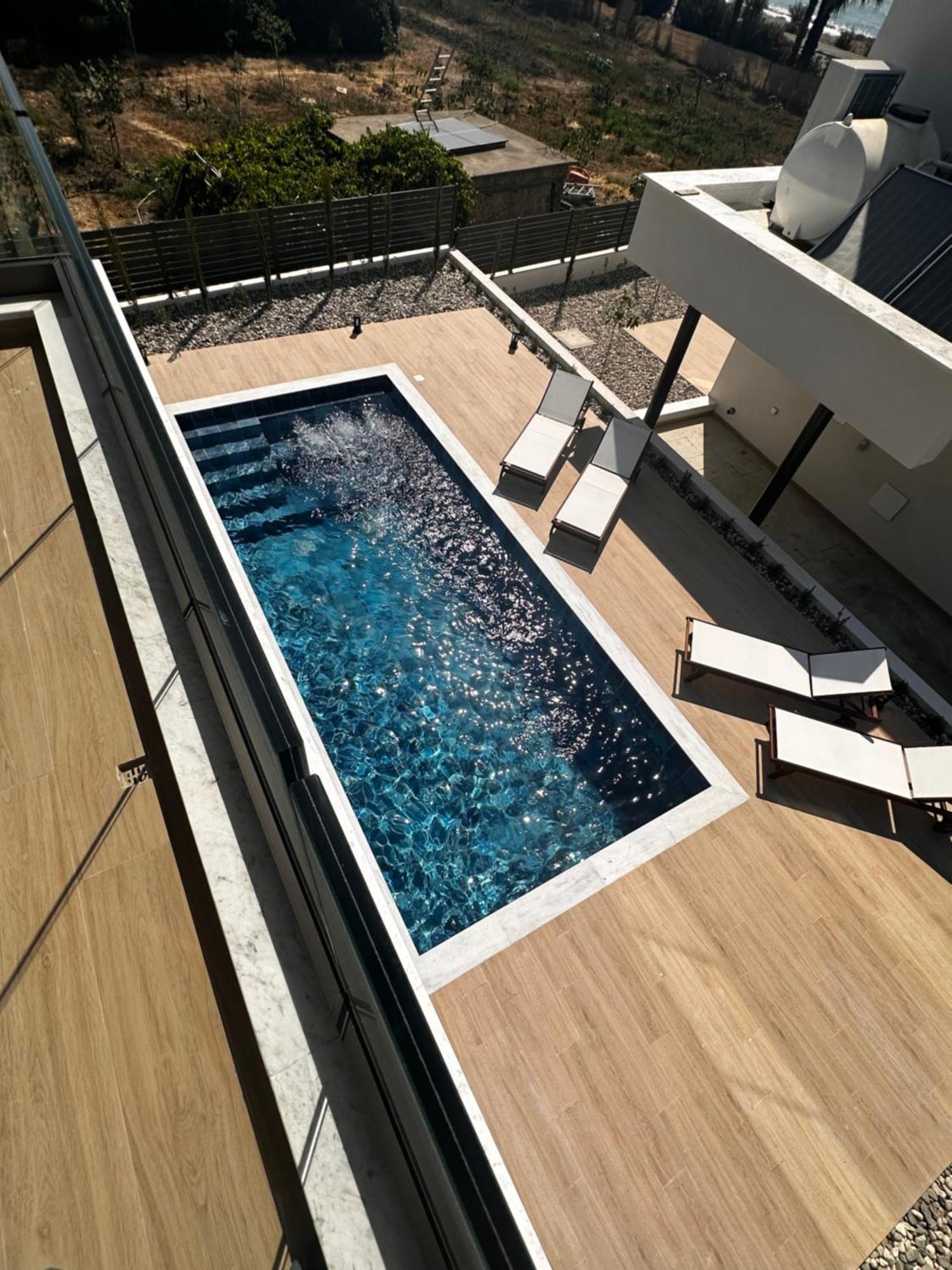 Santa Barbara Seafront Villas W Jacuzzi Pool Paphos Extérieur photo